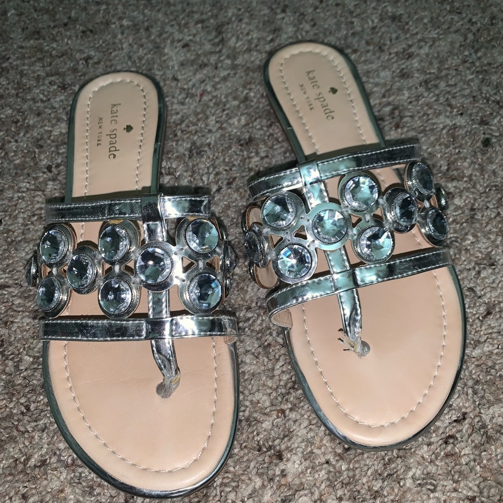 Kate Spade jeweled sandals